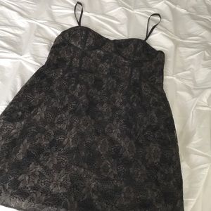 American Eagle Outfitters Black Lace Dress